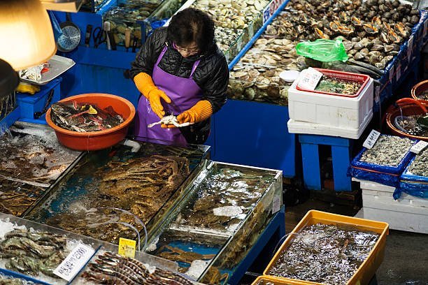 Korean Fish Market Noryangjin