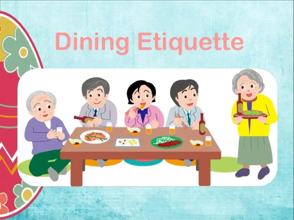 Etiquette at Korean dining,
