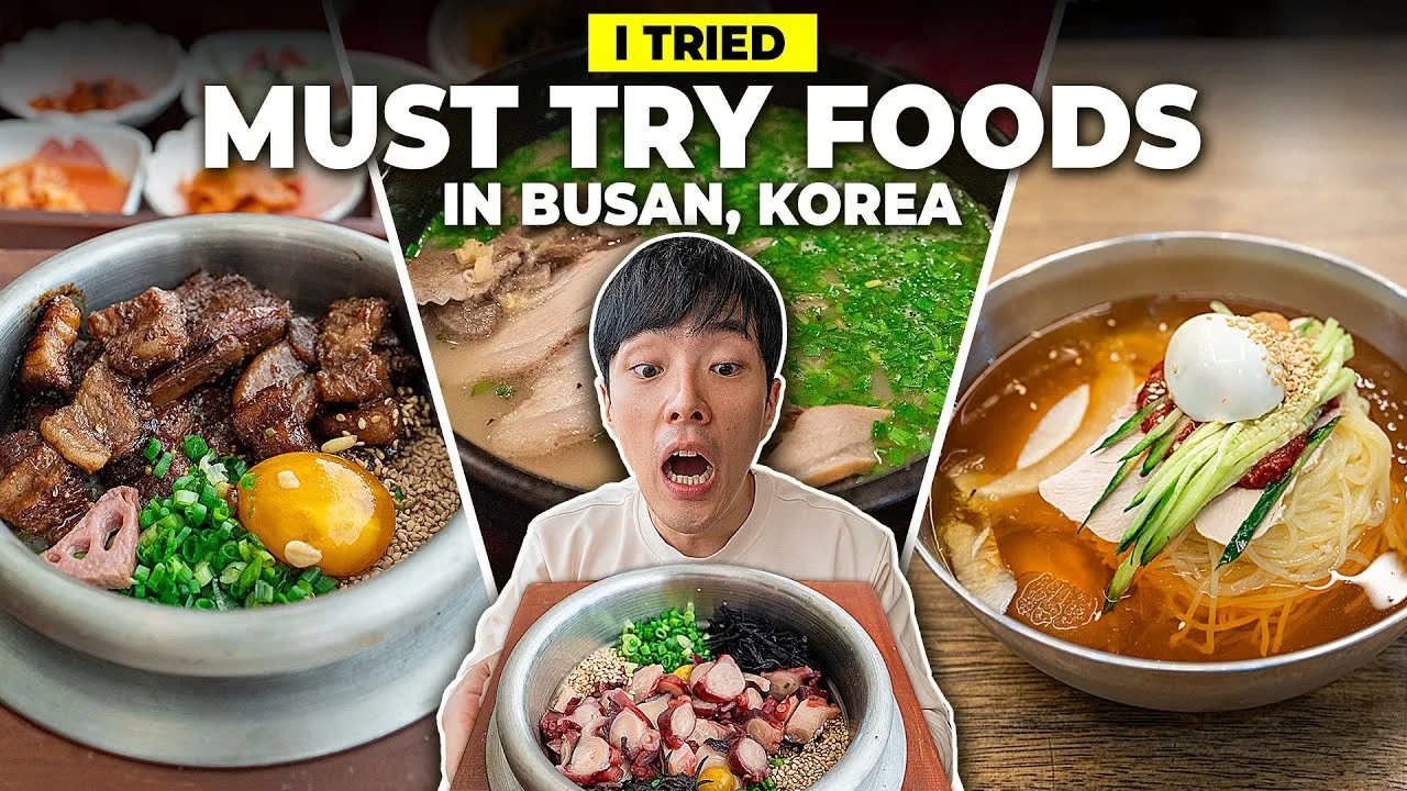 1. Busan: Traditional Food Cuisine.